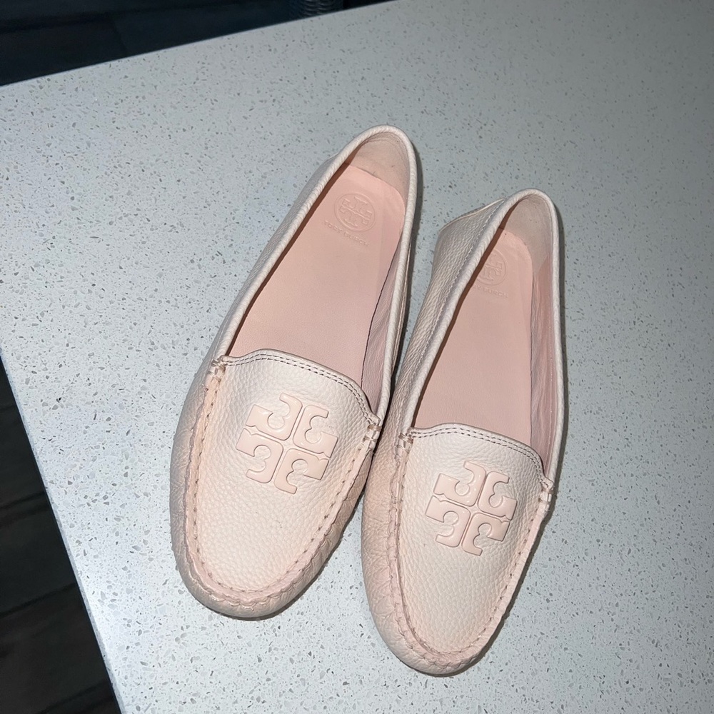 Tory Burch Pink Loafers